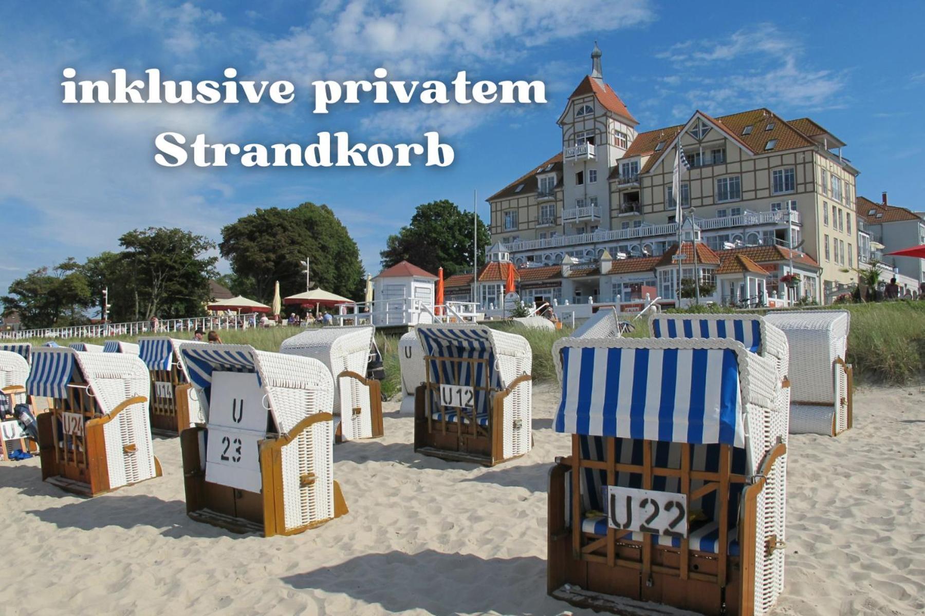Meeresblick - Inklusive Privatem Strandkorb Ostseebad Kühlungsborn Exteriör bild